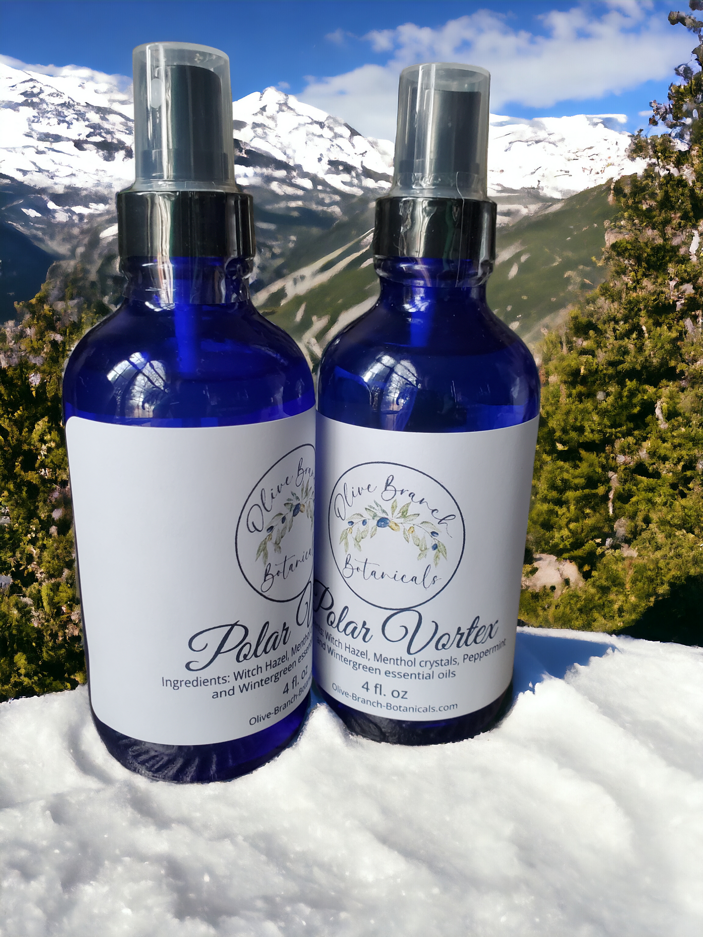 Polar Vortex Cooling spray